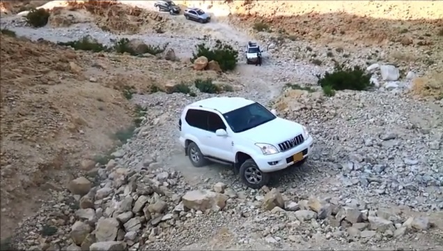 מסלול ג'יפים במדבר יהודה